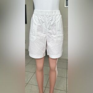 Women's White Shorts